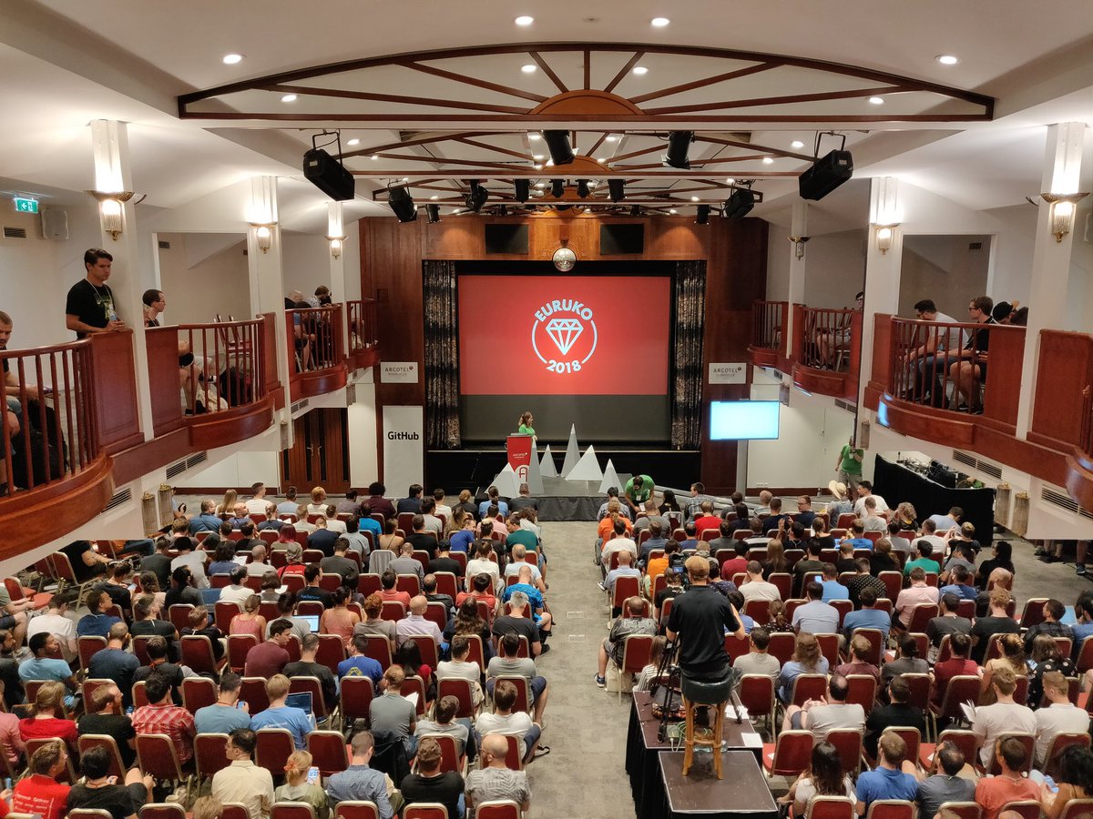 ariejan's tweet photo. Hello #EuRuKo2018 https://t.co/n1Sr50TMxC