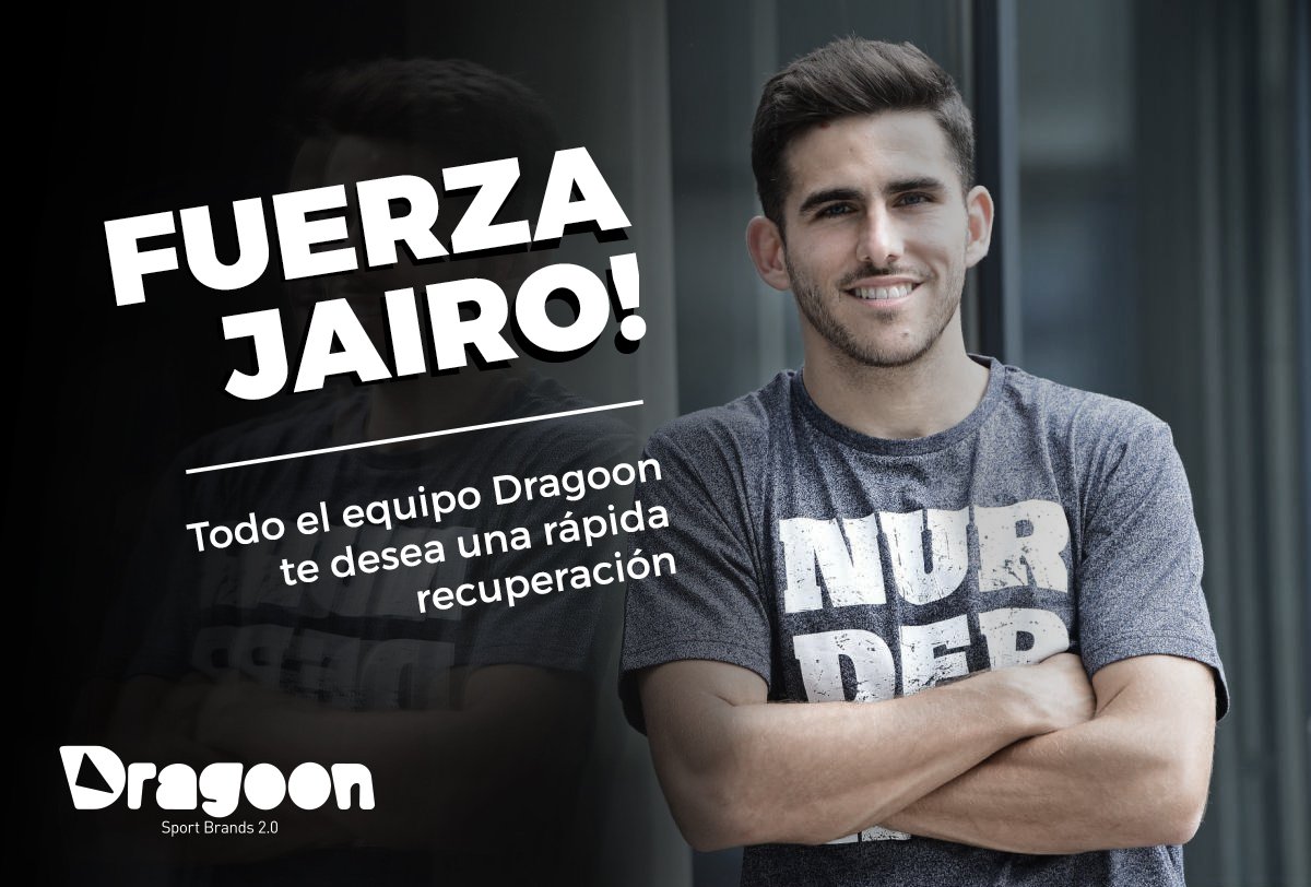 DragoonTW's tweet photo. #FUERZAJAIRO
Todo el equipo de #Dragoon te desea una rápida recuperación.
¡Mucha fuerza @JairoTheki! 💪🏻 https://t.co/DJxctYY2Bd