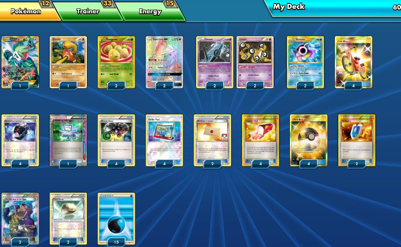 つぬ 先程のツイートの 殿堂でアンノーン先行ワンキルのやつ なんと成功しました 先行1ターン目 手札丁度35枚だと思います 殿堂ポイントはツボツボ3シェイミex1 おきてがみアンノーンはhandの代理 Ptcgoにはlegend以降のカードしかないですが