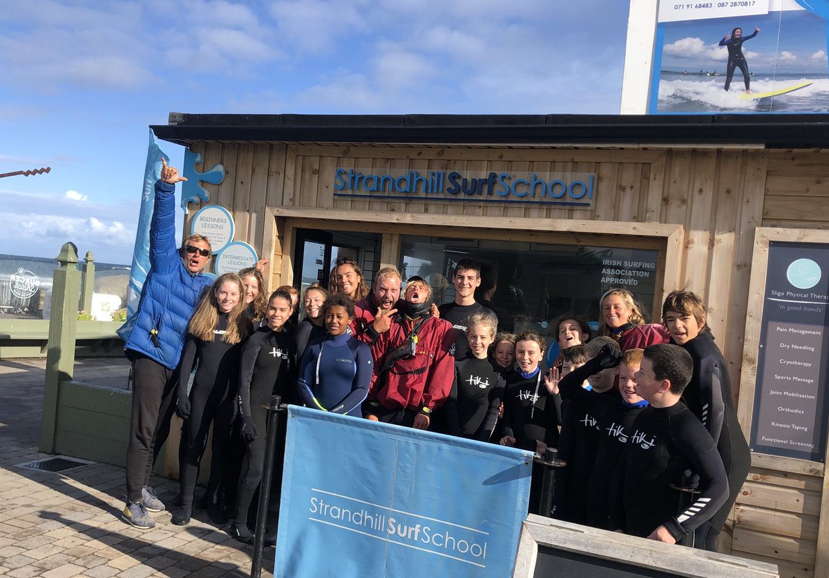 Summer Camps in action <a href="/StrandhillSurf/">Strandhill Surf</a> #strandhillsurf