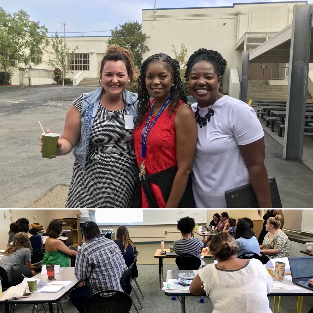 Hchanhill's tweet photo. @FranklinFoxes @ClevelandPUSD #teamCIPD support @PUSDSpecialEd teachers attending LitLife training. @PasadenaUnified wants ALL students to love reading & writing! https://t.co/Q1ARGH15Ib