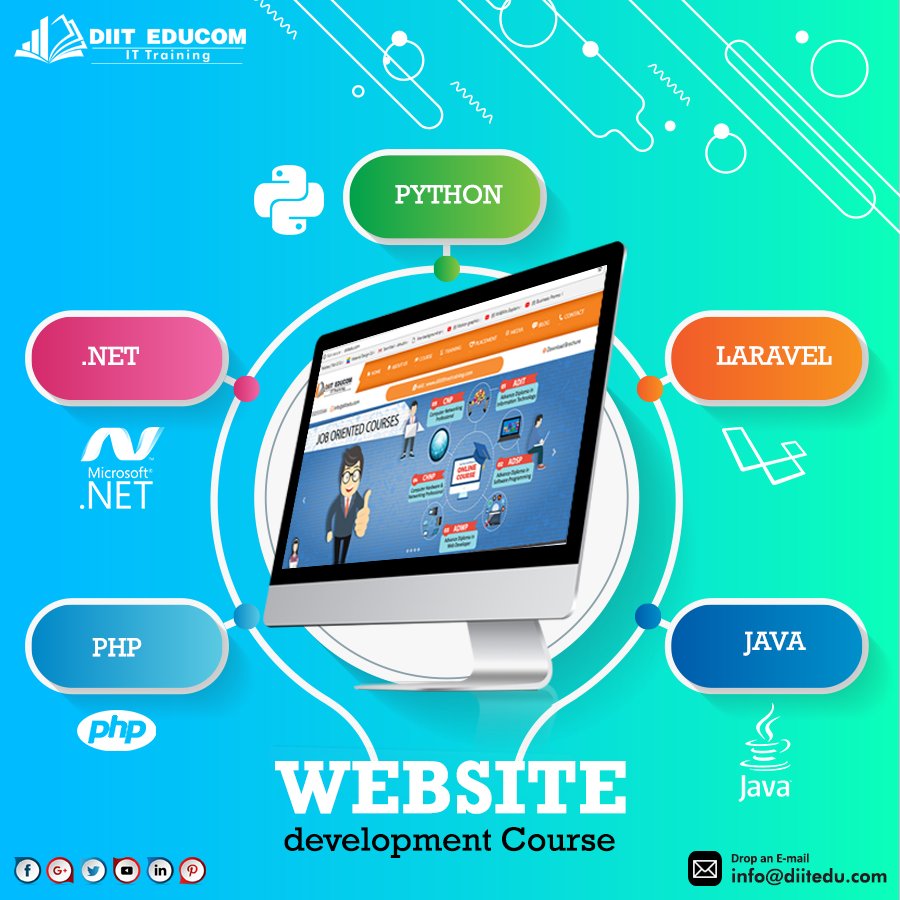 diitit's tweet image. Want to become a professional website developer?

Contact us at bit.ly/2P6G1xN
Email: - info@diitedu.com
Mobile: - +91-8432555566, 9413084108

#Computercourses #Softwaretraininginstitute #Networkingtraininginstitute #ITtraininginstitute #Java #Laravel #Python #PHP #net