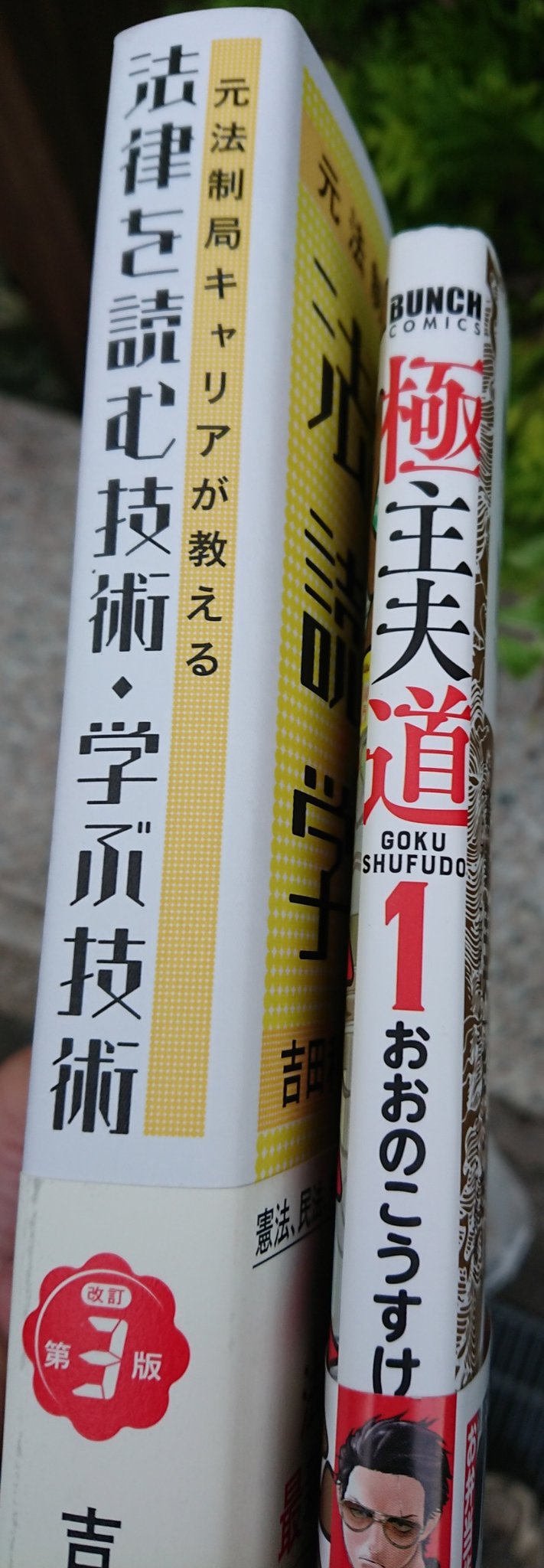 雲遊 今日買った本 極主夫道 1巻 おおのこうすけ 著 新潮社バンチコミックス 元法制局キャリアが教える法律を読む技術 学ぶ技術 吉田利宏 著 ダイヤモンド社 T Co 3yql6a4i39 Twitter