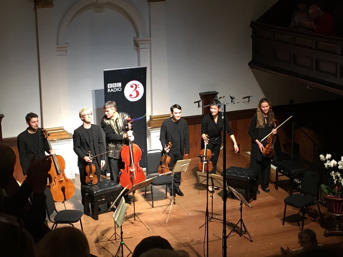 We're at the Machynlleth Festival, where the <a href="/MarmenQuartet/">marmen quartet</a> and friends treated us to a glorious performance of Brahms's G major String Sextet last night.