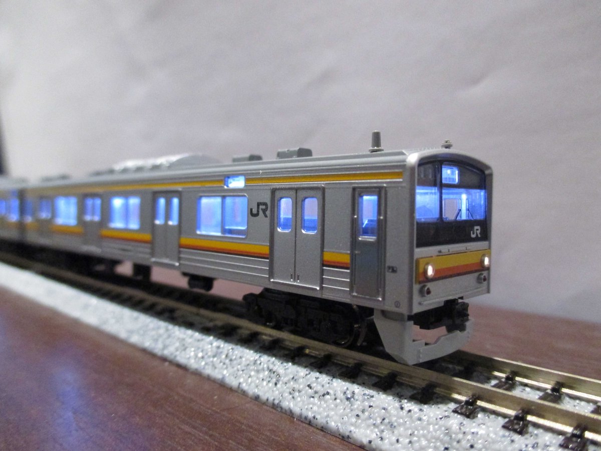 205系室内灯付】205系5000番台 武蔵野線(サハ205 ドア大窓) 8両セット