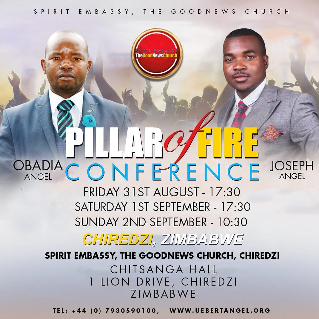 mutausi_o's tweet photo. Upgrade your life- Don't miss this life changing event with sons of the Prophets @uebertangel @beverlyangel. #tgncchiredzi #obadiaangel #JosephAngel #pillaroffire #uebertangel #beverlyangel #1millioninitiative. Invite somebody. https://t.co/Kb6v7FsUFg