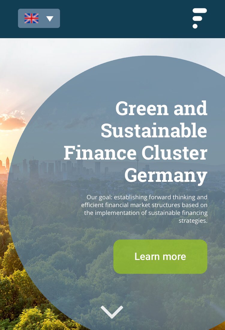 KristinaJeromin's tweet photo. Yeah! We are online! https://t.co/Ylq9skrap8 #GreenSusFin #SusFinCluster #SustainableFinance in Germany is moving forward @DeutscheBoerse  @DVFA_eV @VfU_eV @DekaBank @commerzbank @DeutscheBank @BNPParibas @KfW @dzbank @FrankfurtSchool @TechQuartier @Helaba  @BankhausMetzler https://t.co/lyFDVIWGZI