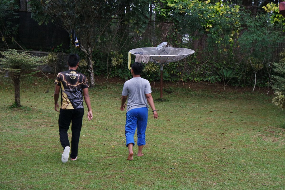 Jangan lupa angkat jemuran sebelum malam... #Gathnas3TBI #Gathnas5TBI