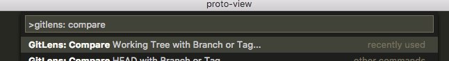 RickyAH's tweet image. Using #vscode #gitlens you can compare branches/tags, and it filters the project to show only the files modified in the comparision. So basically you get the github PR interface, but locally, and that&apos;s awesome!