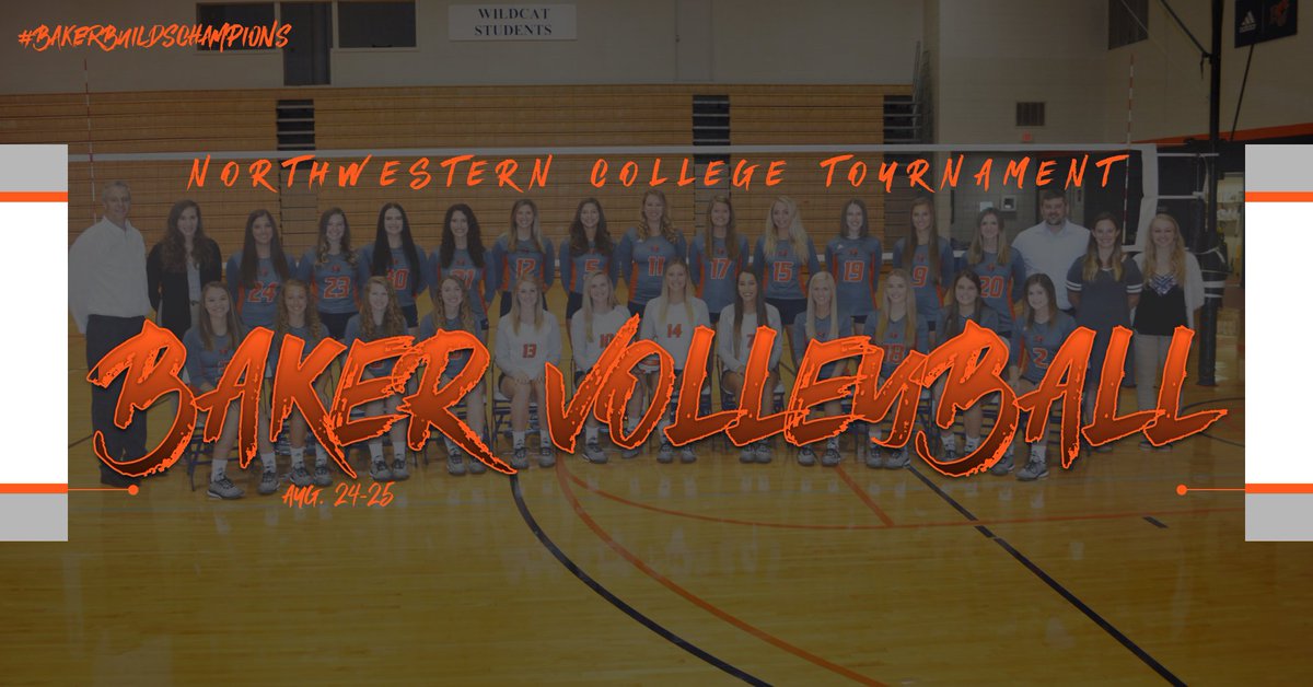 BakerAthletics's tweet image. @BakerU_VBall begins the 2018 regular season tonight at the Northwestern College Tournament! You can follow all four of the weekend's matches right here!

nwcraiders.com/sports/2018/7/…