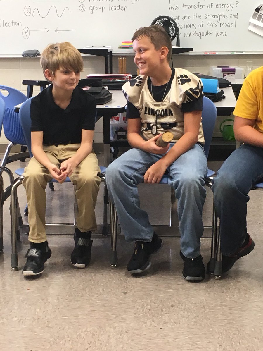 Class meetings at Drew Middle School.  #theDREWway #charactercounts