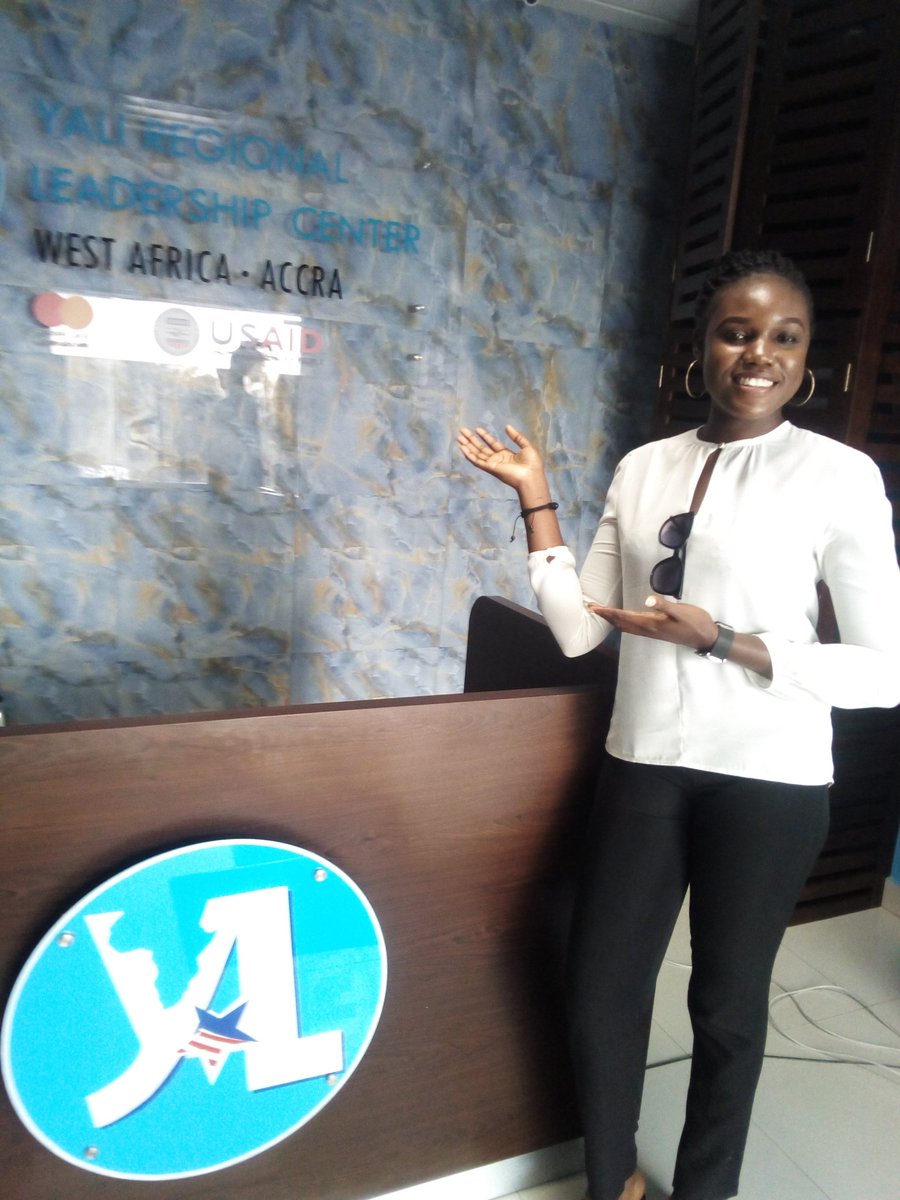 nazarose_'s tweet photo. Yaay! I was at @YALINetwork West Africa office in Accra Ghana! It was such a privilege to finally visit the centre. As an online student, I never had the chance to see where the lecture notes were coming from,lol! https://t.co/0YlDnMVJzt