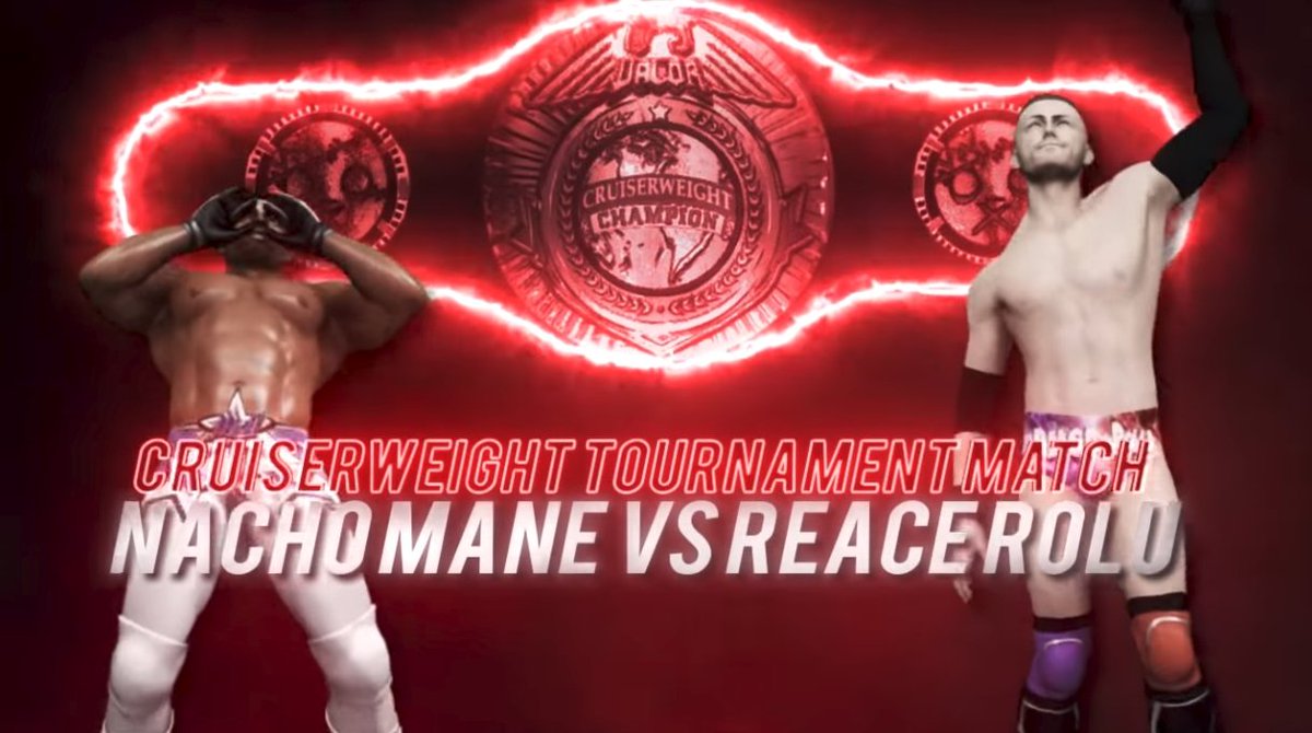 FightForVALOR's tweet photo. On top of last night's episode 11 match announcement, don't forget about the cruiserweight tournament bouts taking place on the same show! https://t.co/V8hsSSwGyV