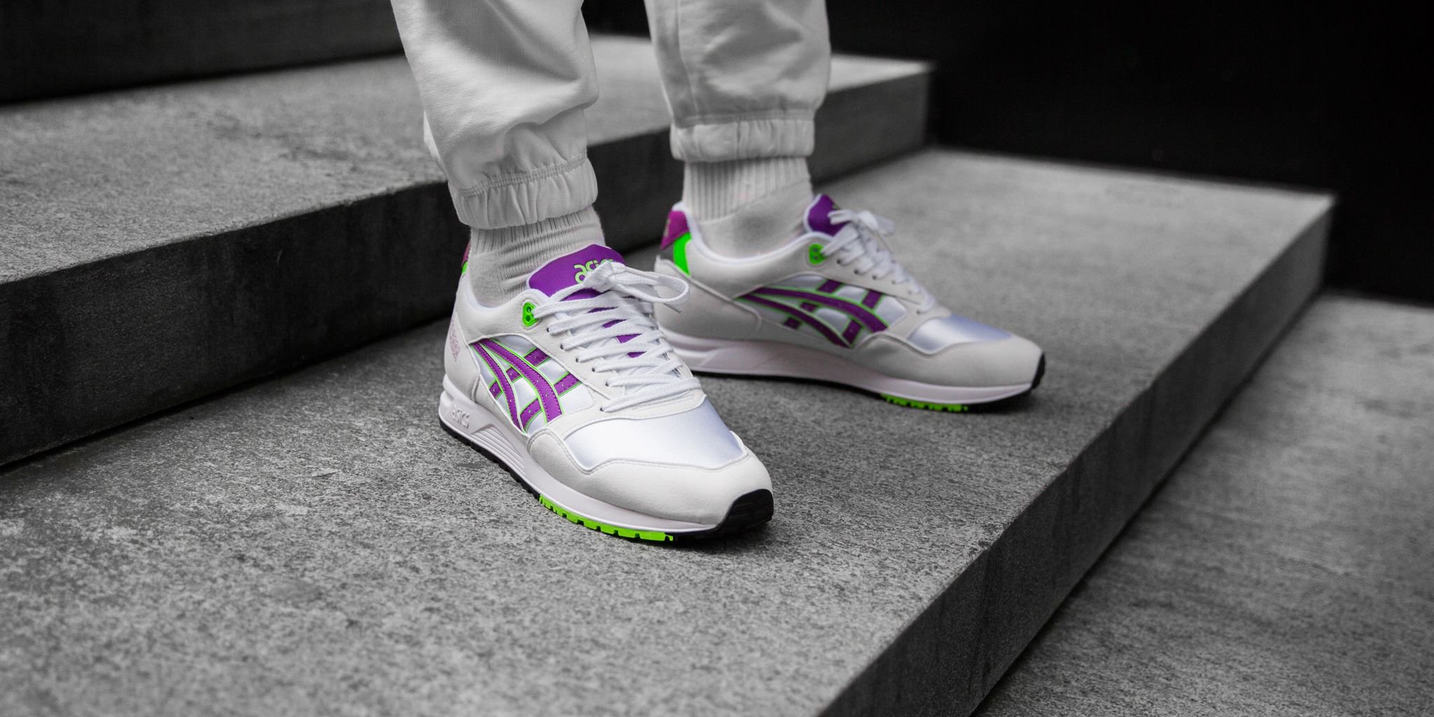 asics gel saga white orchid