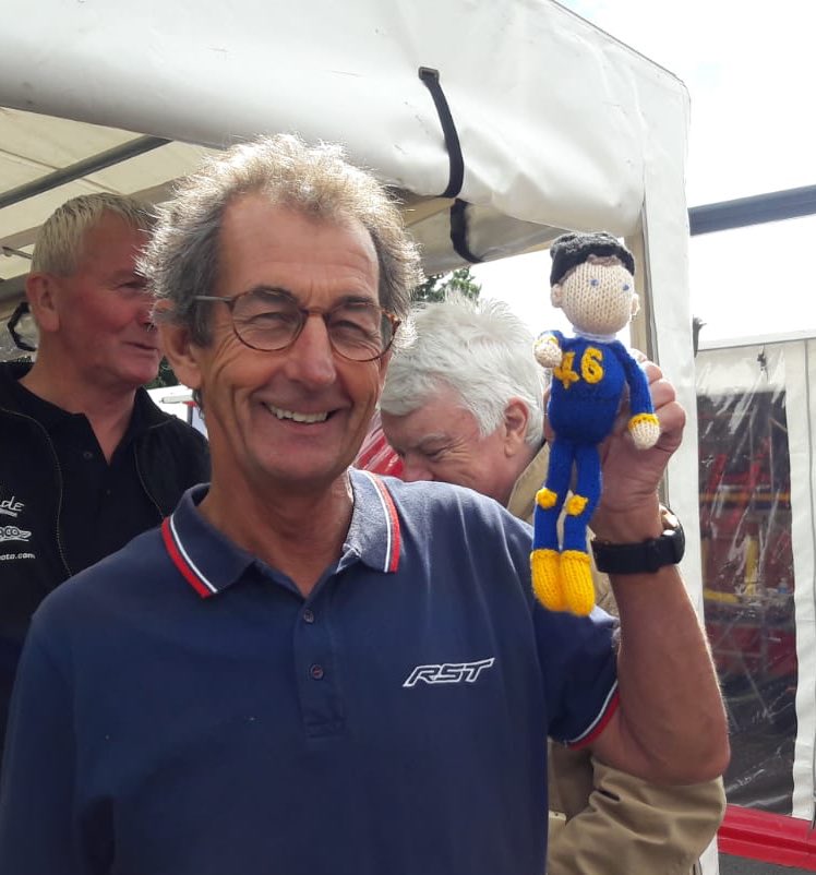 AndrewWFawkes's tweet image. Met 2 legends of motorcycling @iom_tt Classic today: @Stavros6 and #WoollentinyRossi. Thanks Steve (&amp;amp; Michelle)