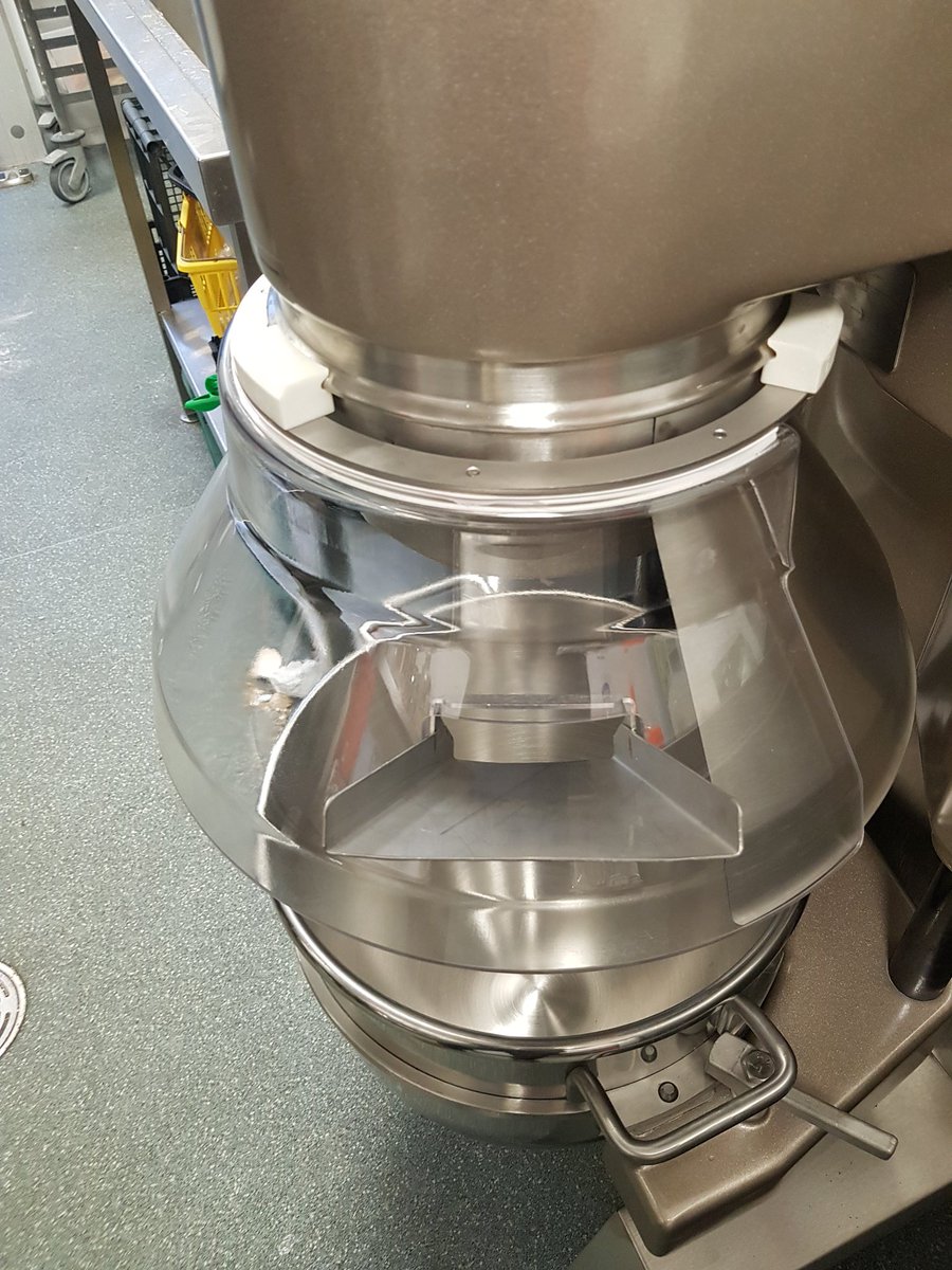 HWW_Mike's tweet photo. Another Hobart Mixer successfully installed @Monktonelm training carried out and they are over the moon with a mixer that mixes all of the mix 

#madeinbritain
#Barnstaple 
#Dustshield
#interlockedbowl
#interlockedbowlguard
#safety 
#simplythebest
Supplied by @bartlettltd https://t.co/odBzf84Pvw
