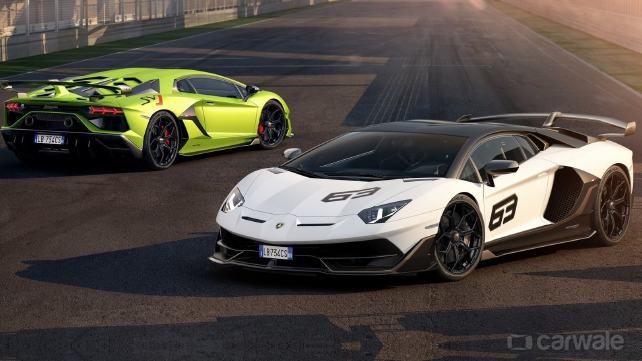 Carwale On Twitter Lamborghini Aventadorsvj Breaks Cover At Pebble Beach Check It Out Https T Co Afrx4boajl