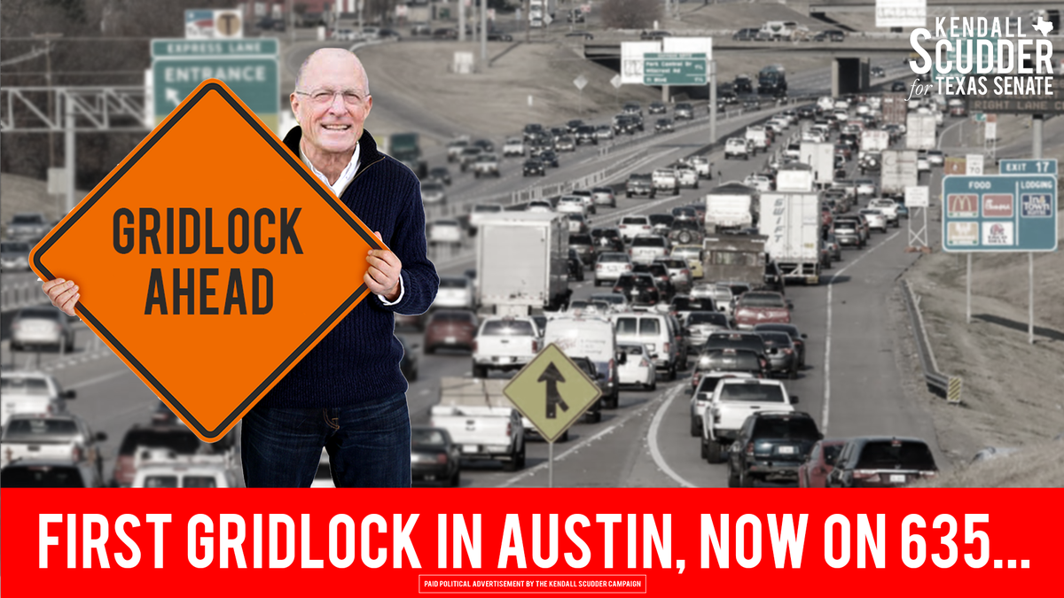 In Austin, <a href="/SenatorBobHall/">Senator Bob Hall</a> obstructed projects that would benefit his own district and pushed outrageous legislation that caused significant gridlock in committees. Now he's fighting to kill the 635 project in east Dallas, keeping you gridlocked in traffic. #StuckOnLBJ <a href="/LBJ_Now/">LBJNow</a>