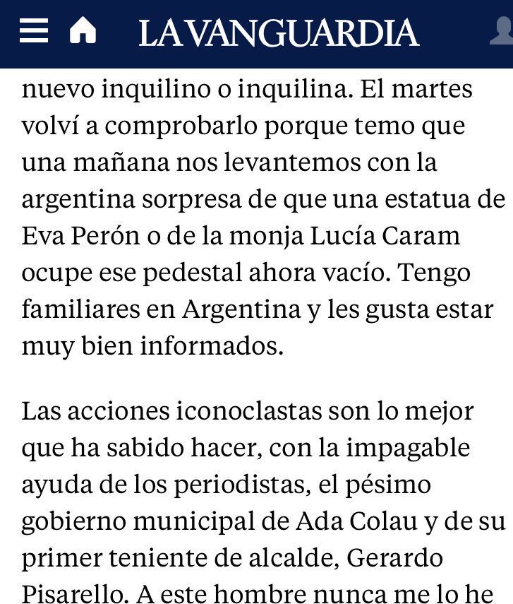 G_Pisarello's tweet photo. Un dia l’acusació és ser “forani”. L’altre, un argentí covard, un “gato que quiere ser tigre”, “agazapado, atrincherado, y temeroso”.

Potser va amb el càrrec. Pero més propi d’un Jiménez Losantos o d’un exabrupte del govern xenòfob hongarès q d’un diari q es pretén seriós. https://t.co/5AzM9aQr0p