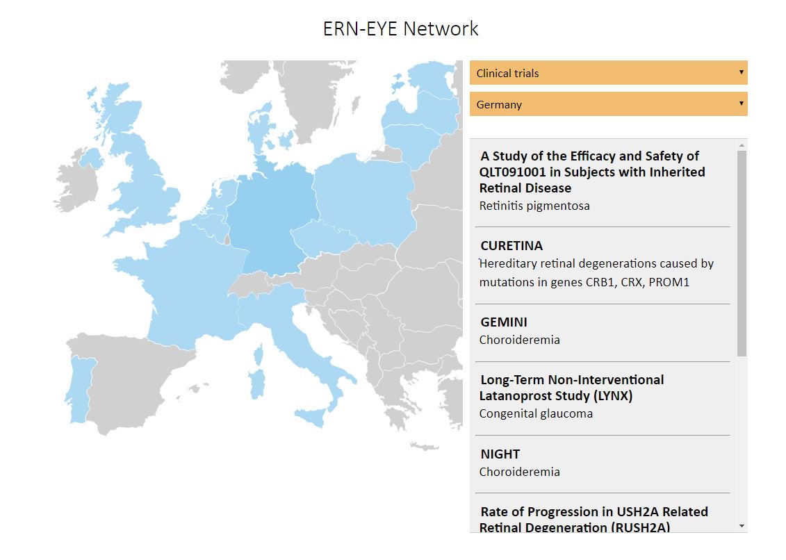 All clinical trials of the #ERN-EYE member countries are now on our interactive map! #ShareCareCure 

Find out more ⤵️

ern-eye.eu/map-of-the-cen…