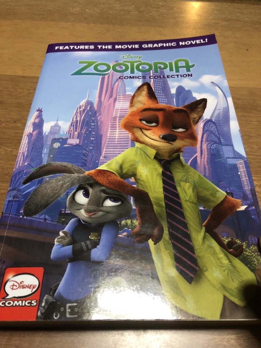 Buzz 007 ズートピアのコミックセレクション買ったー 日本じゃ発売されてないみたいだけど グリヒルさんの絵本当好きだわ