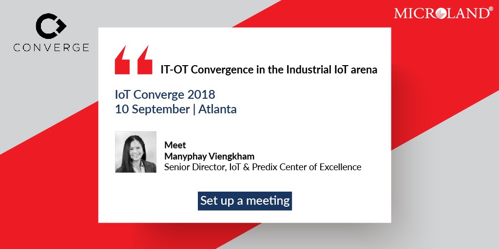 MicrolandLtd's tweet photo. How to make #ITOTConvergence a reality? Meet our experts at #IoTConverge on September 10 and discuss further. https://t.co/Ole6wjodbv
#DigitalAccelerator #WithMicroland #InternetOfThings #MLatIoTConverge https://t.co/j9u07hxWUG
