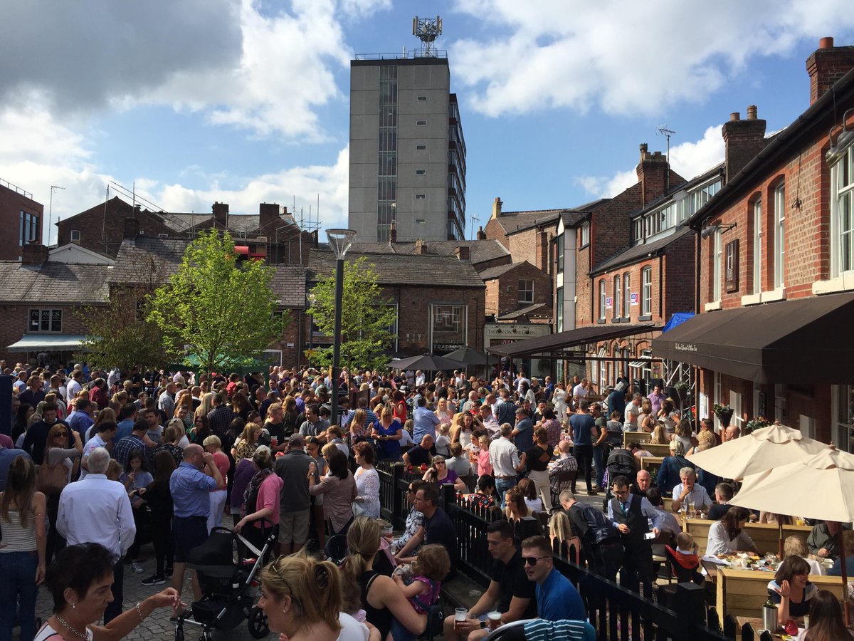 Altrincham's FREE live music, food and drink festival <a href="/goosegreenfest/">Goose Green Festival</a> returns this weekend - if previous years are anything to go by, it'll be a cracker altrincham.today/?p=20566