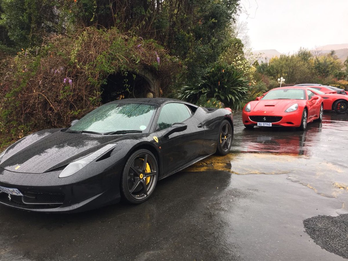 This past weekend we were treated to a visit from the Ferrari Club. As beautiful as these machines are, the mountains were still the Belle of the Ball #FindBeauty at Cathedral Peak Hotel