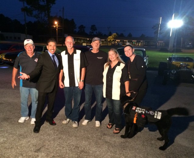 With the American Muscle Car Club on NewsChannel 7 Today