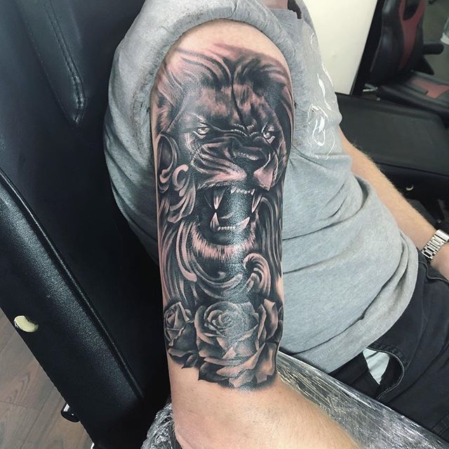 Discover 67+ lion cover up tattoo latest - in.cdgdbentre