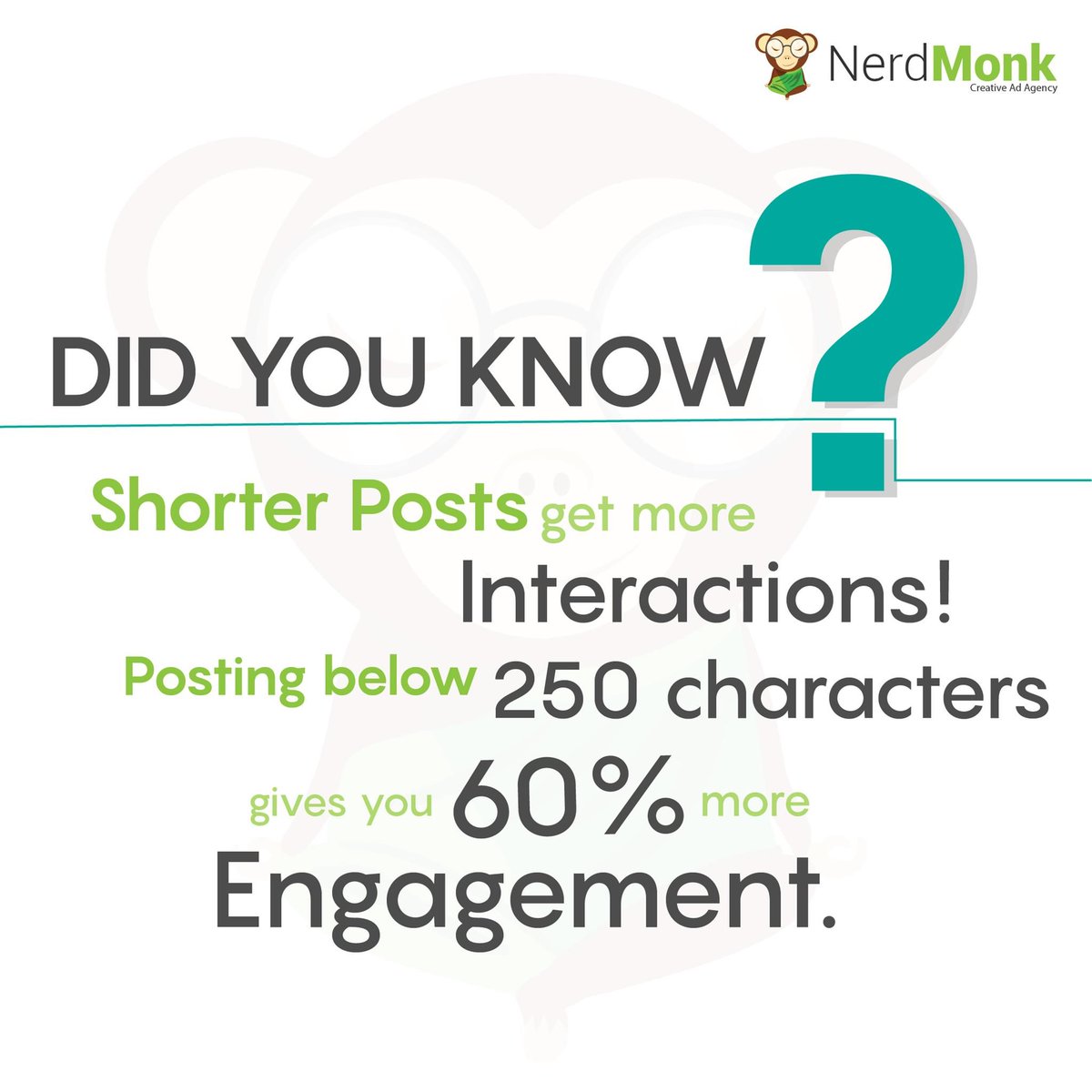 nerdmonkagency's tweet photo. Did You Know? #FactFriday
.
.
.
#NerdMonk #Creative #Traditional #Logo #Design #BrandIdentity #Branding #Marketing #Business #Growth #Advertisement #Digital #Presence #nteractions #SocialMedia #Brand #Strategy #Facebook #Instagram #Twitter #Engagement #Characters #Facts https://t.co/1eupThhdoU