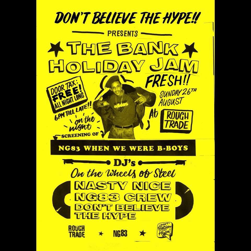 NG83DOCUMENTARY's tweet photo. THIS SUNDAY AT @RoughTradeNotts 💥👊🏻💥👊🏻💥 https://t.co/6vLStKQj7T