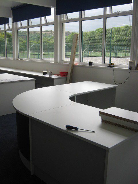 HVCLRC's tweet image. Wow - look at this @hvcollege ! Just a bit of refilling to do and we&apos;re away ...  
Aren&apos;t we going to be the talk of the town when the new term starts? 
  #libraryrefurb #demco #probablythebestlibraryintheworld