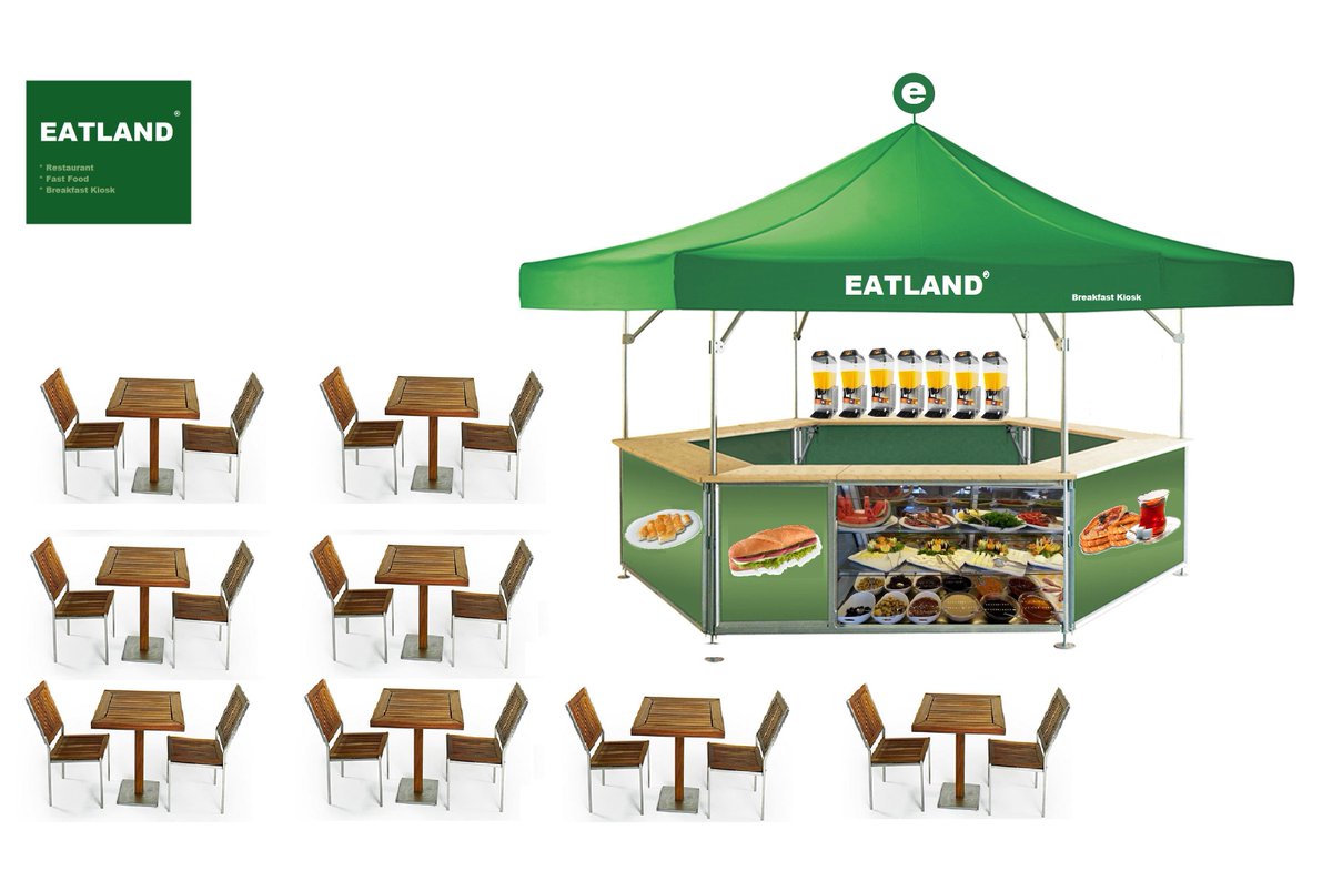 EATLAND - Breakfast Kiosk
 
 #Franchise #Breakfast