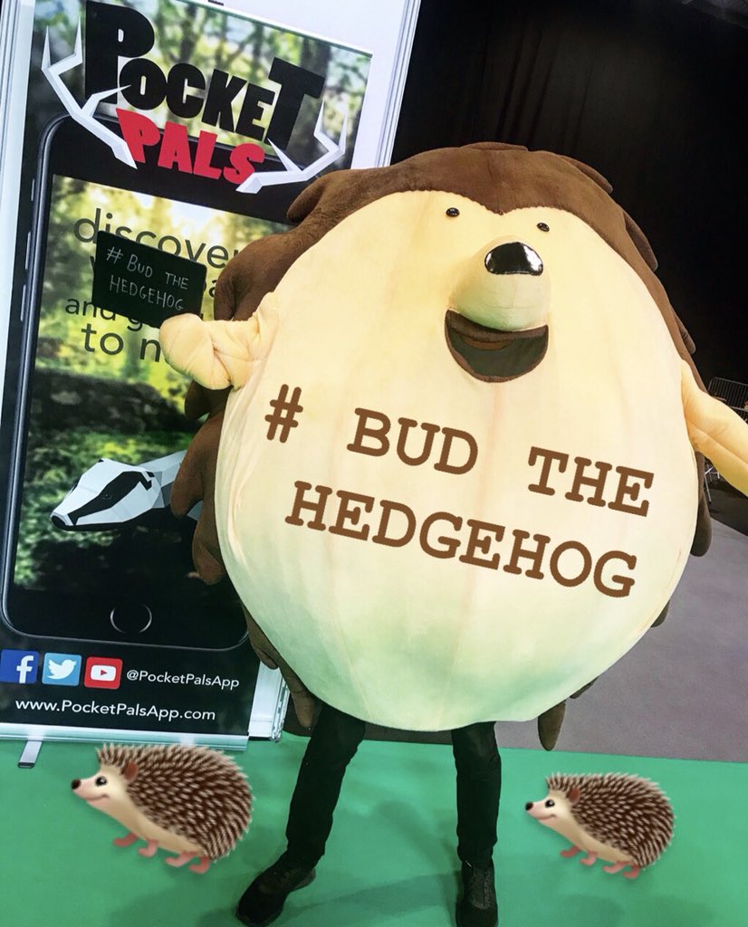 MEET BUD THE HEDGEHOG! 🙌🏻🦔  

Tag #BudTheHedgehog and you  could win BINOCULARS! 😁 Hall 20, near Retro! 

#i63⁠ ⁠ #insomnia63⁠ ⁠ #i63JuniorReporter