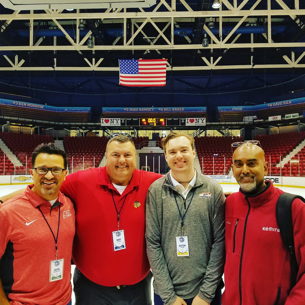 An amazing Day 1 for our PJW coaches in Lake Placid. Follow their blog on our Jr. WINTERHAWKS Facebook page. #hallowedground