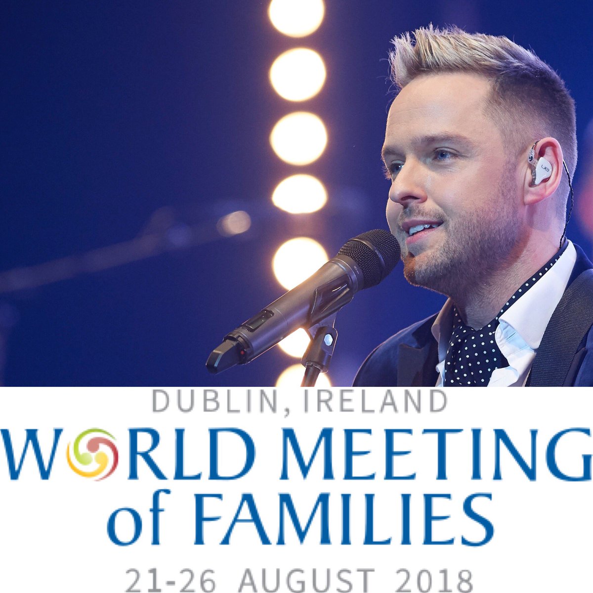 derekryanmusic's tweet photo. I am honoured to announce I will be performing my song ‘God’s Plan’ @wmof2018 in the Phoenix Park this Sunday. #popeinireland #WMOF2018  wish me luck! https://t.co/Omp7F6RCpY