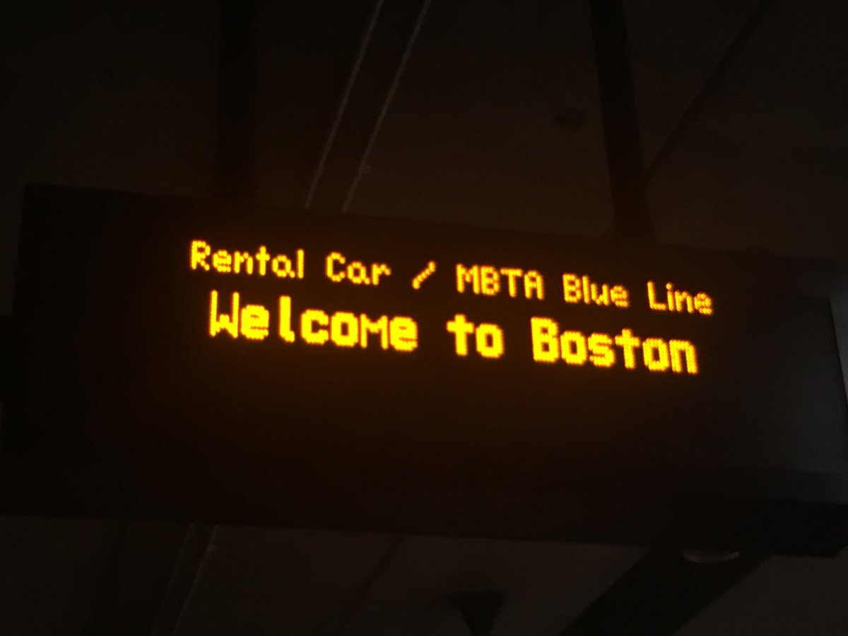 Hello, Boston!