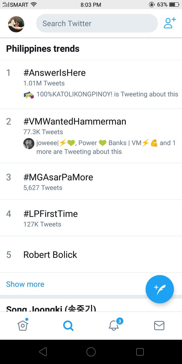 guaxiailing's tweet photo. I just blinked and it's now at number two.

#VMWantedHammerman https://t.co/ZhHN94G2YB