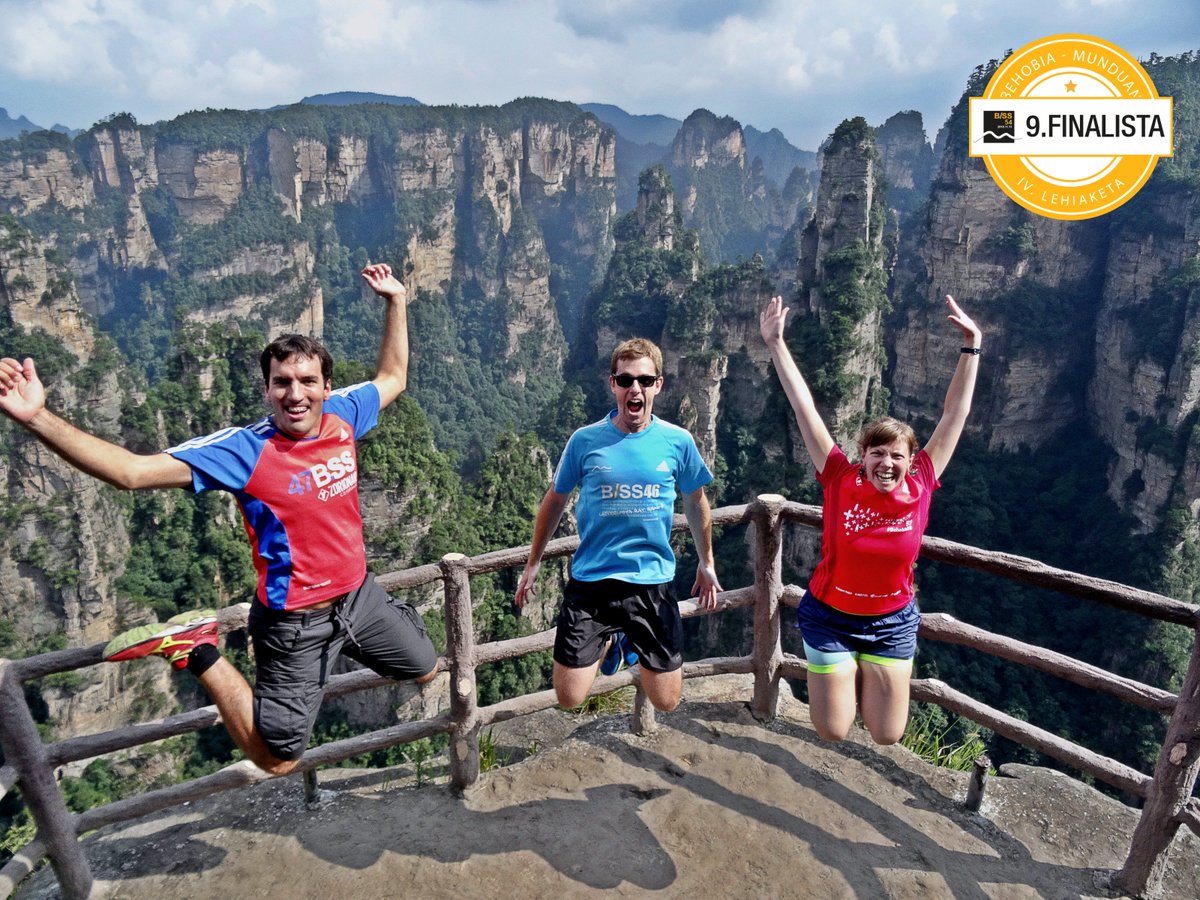 BSS_Fortuna's tweet photo. IV. CONCURSO #BSSMUNDUAN LEHIAKETA:

9.FINALISTA: 
Xabier Sagues, Yael Lorea y Jon Urrutia, Zhangjiajie (China) https://t.co/OzNDuUSPXI