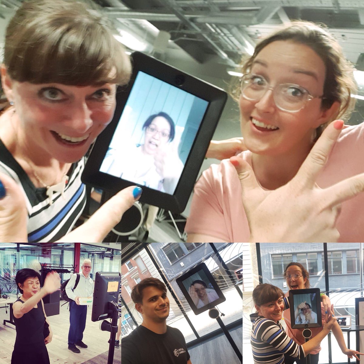 TanyaLaird's tweet photo. @TweetEdMiller I miss everyone too 😢 plus side. I’ve made arrangements to attend the @VRbound Awards so hopefully see some folks there. Also still attending #AugmentingRealityMeetup via telepresence robot when I can #kickingcancersbutt #livingwithchemo #howilivenowvlog https://t.co/ffISMuf9oT