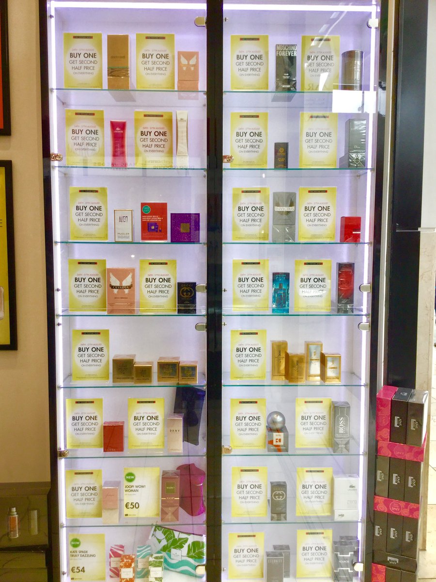 TPS Newbridge (@shop_171) on Twitter photo FANTASTIC offer this weekend, buy one get the second item HALF PRICE, treat yourself 😍🎁 <a href="/avinitlargechic/">Debbie Child</a> <a href="/ThePerfumeShop/">theperfumeshop</a> FANTASTIC offer this weekend, buy one get the second item HALF PRICE, treat yourself 😍🎁 <a href="/avinitlargechic/">Debbie Child</a> <a href="/ThePerfumeShop/">theperfumeshop</a>