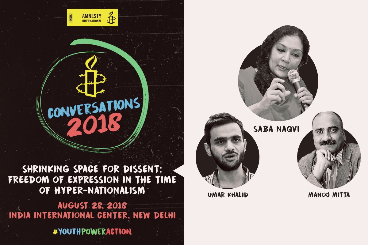 Amnesty India On Twitter Join The Conversation With Sanamwazir