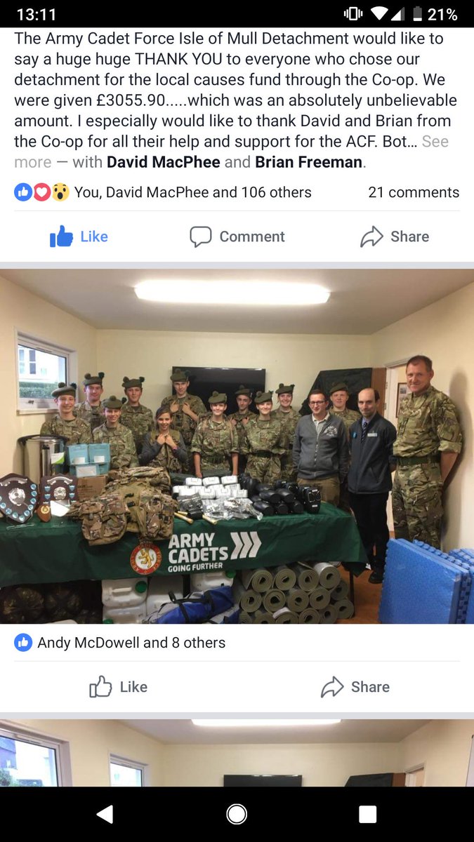 Brian_Freeman67's tweet photo. Spent the night seeing where the 5&amp;1% goes in our local community. What a difference we have made to this local group! #coopmagic #coopleadingtheway @KevinBuchanCoOp @CoopStephenk @coopukfood https://t.co/ybnIlVsdmU