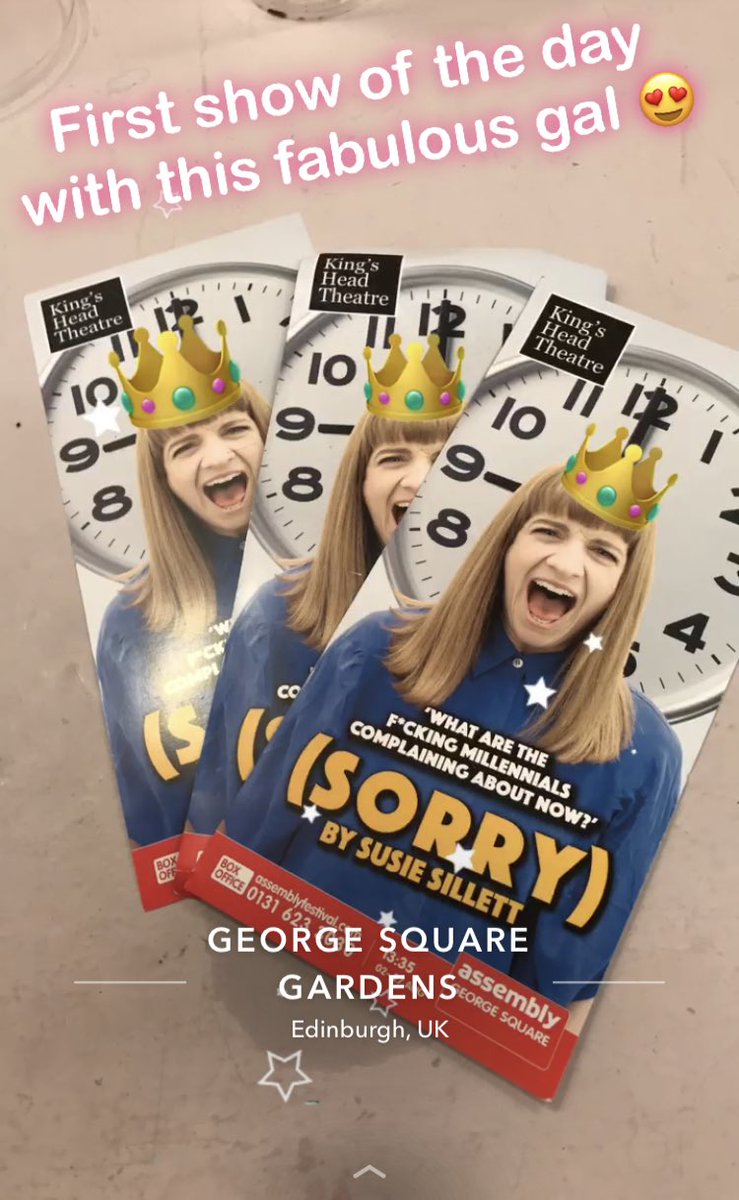 Kelsomack00's tweet photo. Waiting for #sorryplay turnaround to start! Bloody love working on this show✨💗 #assembly @KingsHeadThtr https://t.co/xSMyTP13Cr
