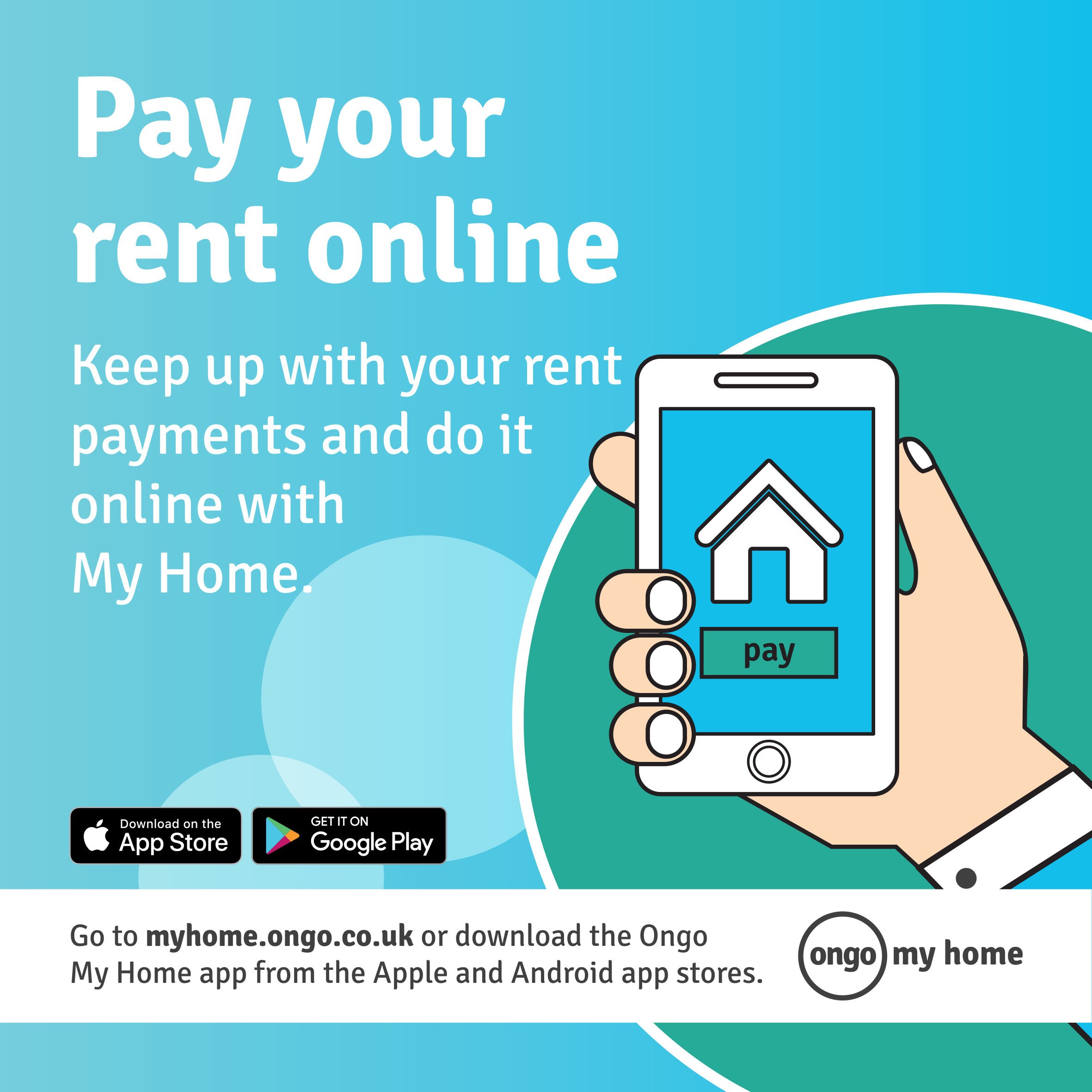 Ongo on Twitter: "Paying your rent online is easy. Check out My Home to  find out how, and you\