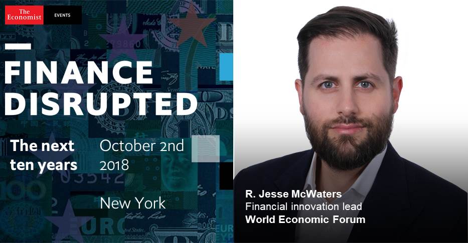 Economist Impact events (@economistevents) on Twitter photo Join the discussion on the most-feared scenarios in finance with <a href="/rjmcwaters/">R. Jesse McWaters</a> financial innovation lead at World Economic Forum <a href="/davos/">World Economic Forum</a> at #FinanceDisrupted #NY > goo.gl/jshxX1 Join the discussion on the most-feared scenarios in finance with <a href="/rjmcwaters/">R. Jesse McWaters</a> financial innovation lead at World Economic Forum <a href="/davos/">World Economic Forum</a> at #FinanceDisrupted #NY > goo.gl/jshxX1