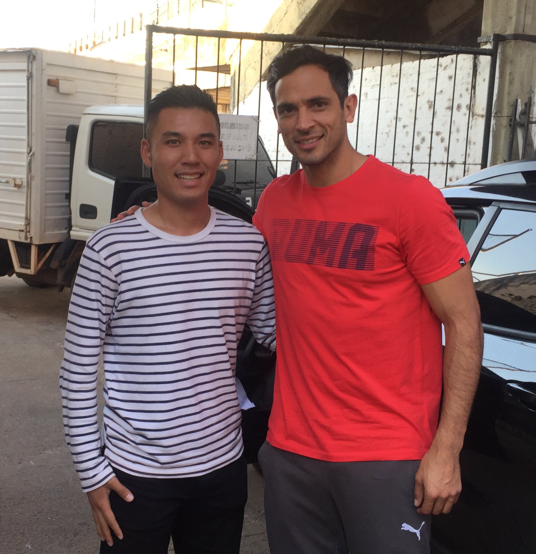 Atsushi Yamanaka パラグアイの至宝ロケ サンタクルス に会いました すごいカッコよくて良い人でした やっぱりパラグアイといえばサンタクルス パラグアイ パラグアイ代表 ロケサンタクルス サンタクルス バイエルン マンチェスター C