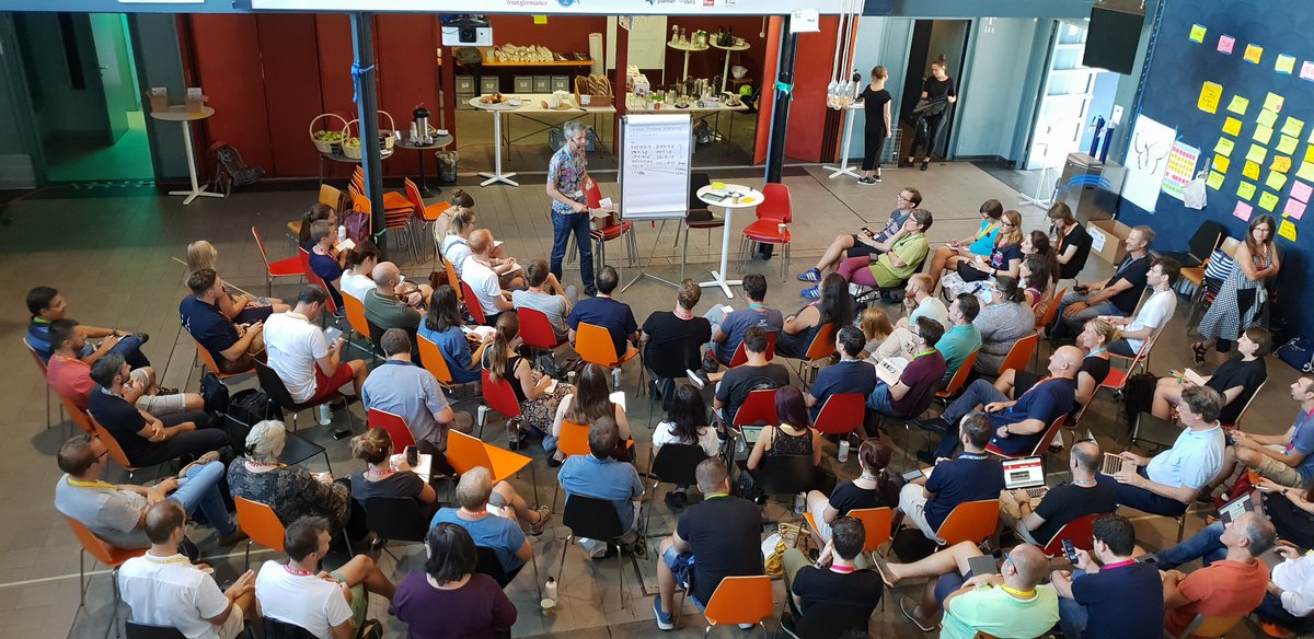 There are steps from startup through growing to established and more. Many companies ignore or jump over steps with all the consequences. Soon in <a href="/jurgenappelo/">Jurgen Appelo</a> book. #ALE18