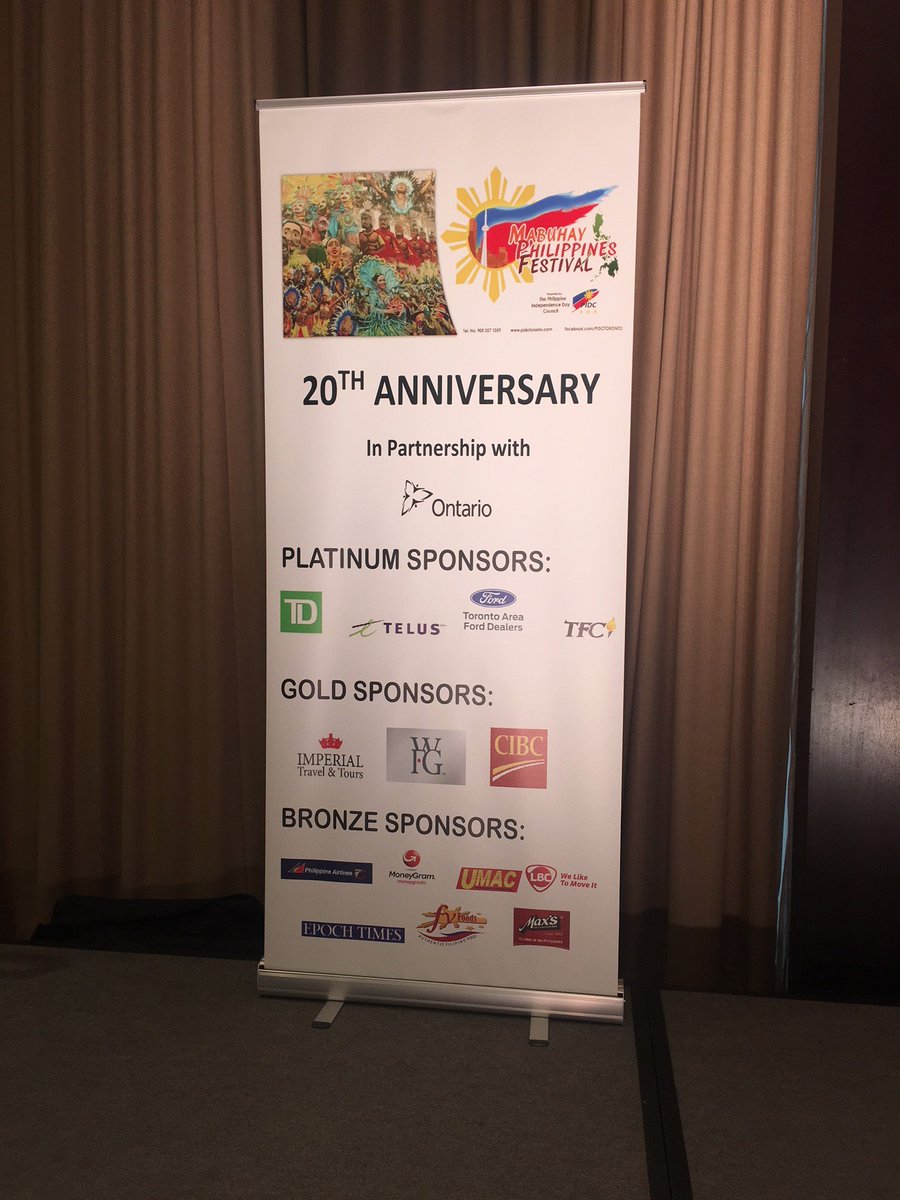 ChrisNepomuceno's tweet photo. Enjoyed celebrating our culture with our #FilipinosAtTD at the @pidctoronto #Mabuhay Festival Gala in #Toronto!  Celebrate #Philippine Heritage at the 20th anniversary of the Mabuhay Philippines Festival this weekend August 25th and 26th at @npstoronto ! #diversity #Filipino https://t.co/4EOjpZAMUJ